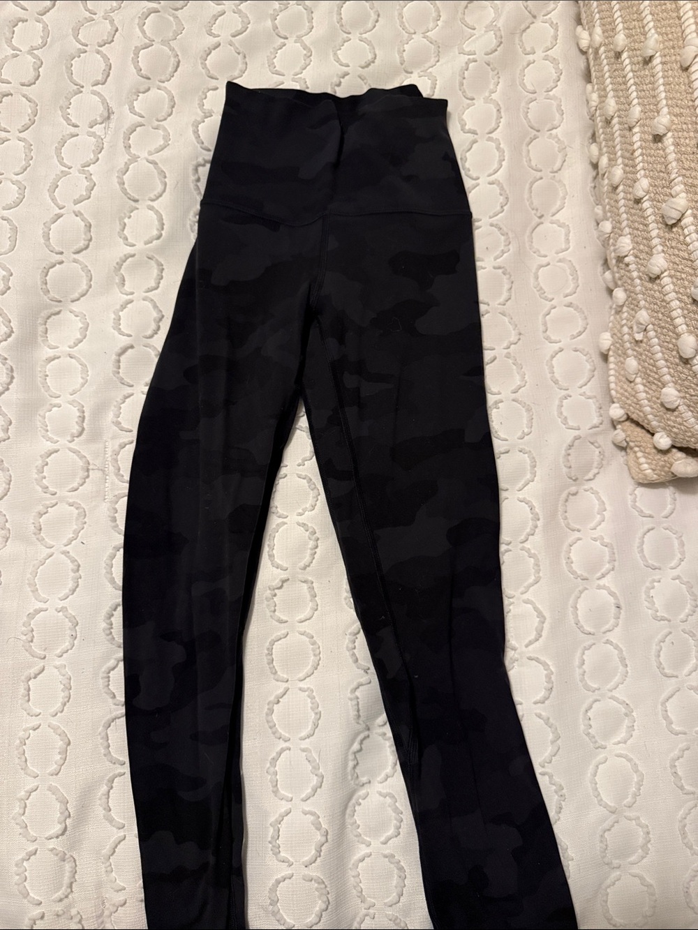 lululemon athletica Black Camo High-Rise Leggings